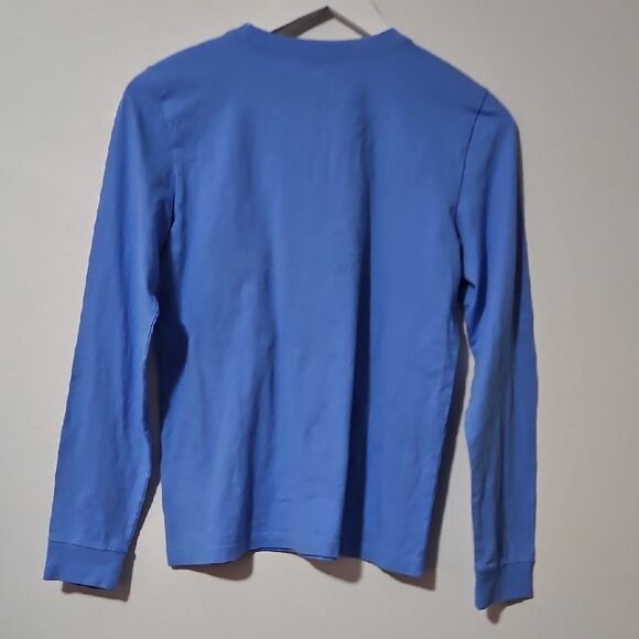 Life Is Good Woman Long Sleeve Shirt in Blue S - Picture 6 of 6